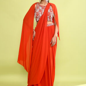 Scarlet Empress Drape